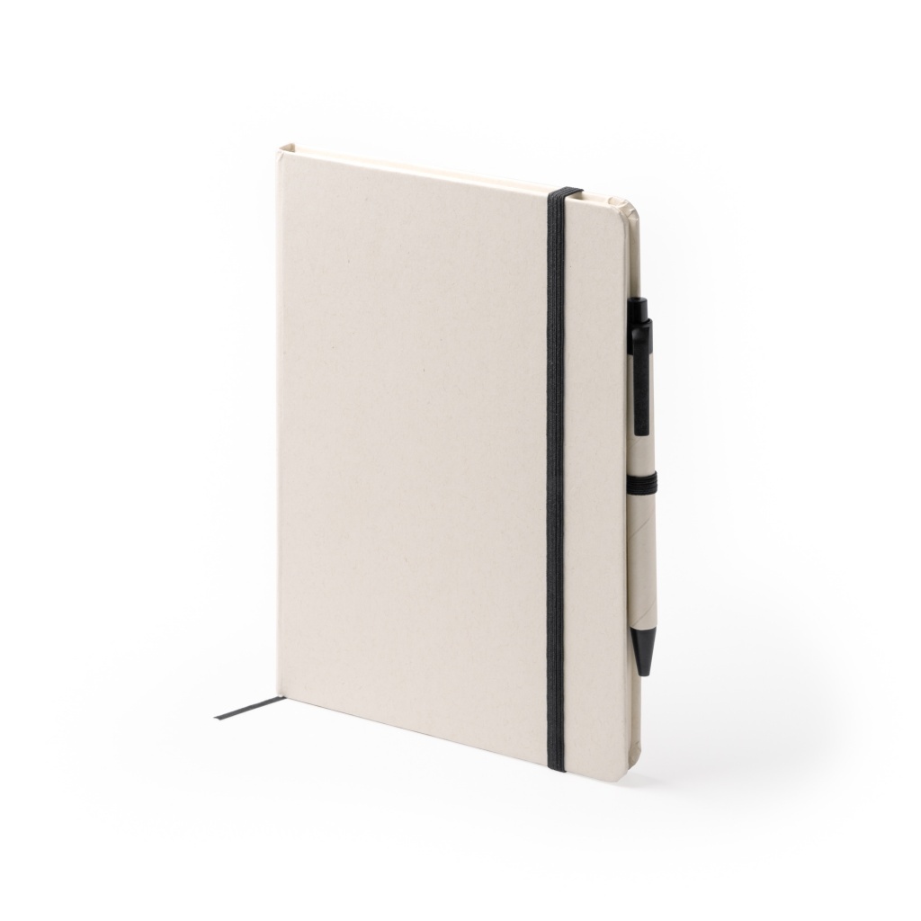 Auger - Notatnik w formacie A5 wykonany z kartonów po mleku pochodzących z recyklingu, 100 gładkich arkuszy