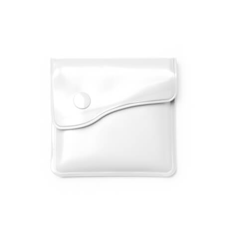 CENIX - Kieszonkowa popielniczka z PVC i aluminium