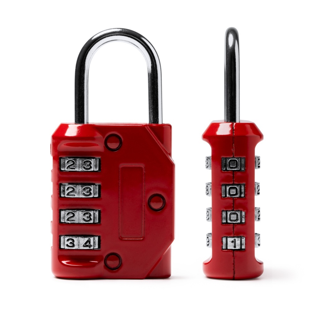MILVIA - Kłódka z 4-cyfrowym szyfrem
