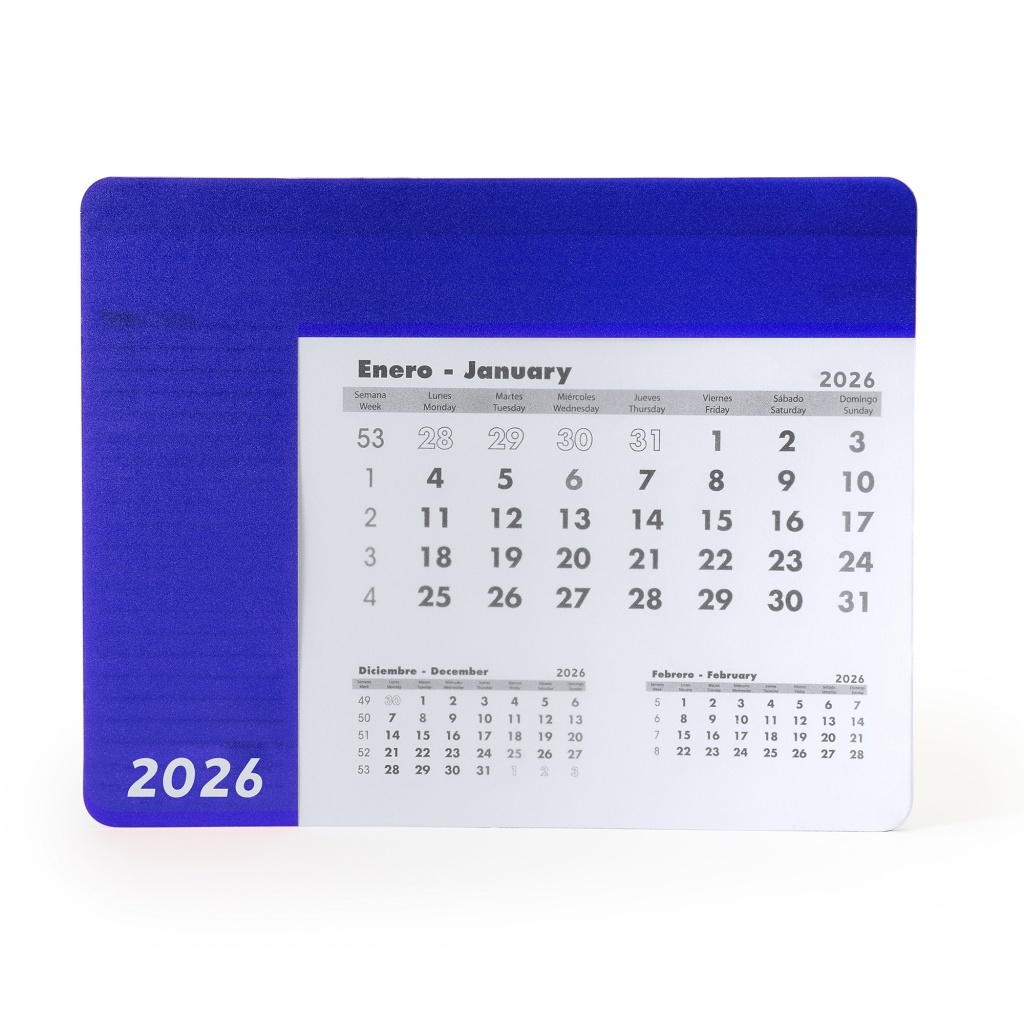 SERBAL - Podkładka pod myszkę z kalendarzem