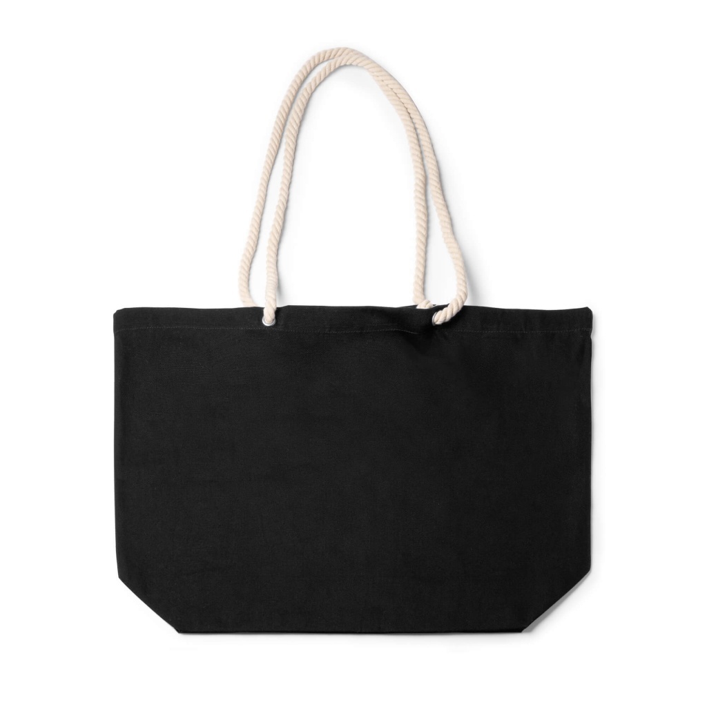 ZUKO - Bawełniana (260g/m²) torba plażowa ze sznurkiem