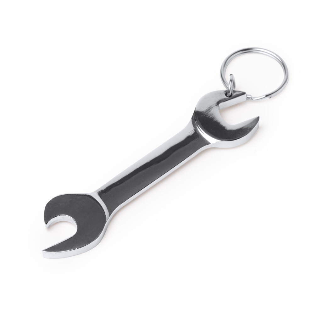 ASGAR - Metalowy brelok w kształcie klucza płaskiego