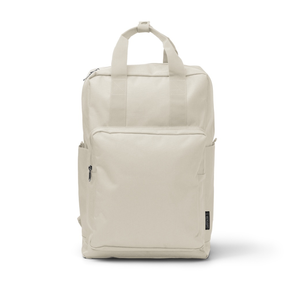 LEVIX - Plecak z poliestru z recyklingu z kieszenią na laptopa