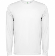 ESTORIL L/S - Sportowa koszulka techniczna unisex z długim rękawem. Poliester z recyklingu, 125 g/m².