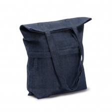 KIRK - Torba na ramię z dżisnu z recyklingu (280 g/m²)