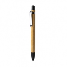 NAGOYA - Długopis & rysik z korpusem z bambusa