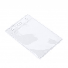 TABOR - Przezroczysty uchwyt na plakietkę wykonany z PCV