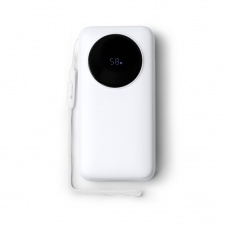 PERAL - Powerbank 20000 mAh, wyświetlacz LED, zintegrowany kabel USB C