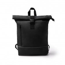 VALDEZ - Plecak ze skóry PU i RPET z zapięciem rolltop